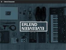 Tablet Screenshot of erlendelvesveen.com